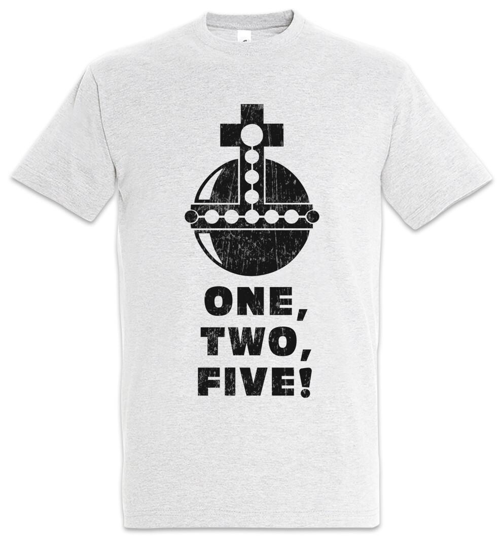 One Two Five T-Shirt Mens Womens Tees Top Monty Holy Hand Grenade Python and the Fun Holy Grail 4XL
One Two Five T-Shirt Mens Womens Tees Top Monty Holy Hand Grenade Python and the Fun Holy Grail 4XL