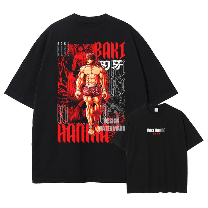 Hot Manga Baki Tshirts Hanma Baki Graphic T Shirt Vintage Washed Oversized Tshirt Men Women Clothing Cotton Short Sleeve Tees S
Hot Manga Baki Tshirts Hanma Baki Graphic T Shirt Vintage Washed Oversized Tshirt Men Women Clothing Cotton Short Sleeve Tees S