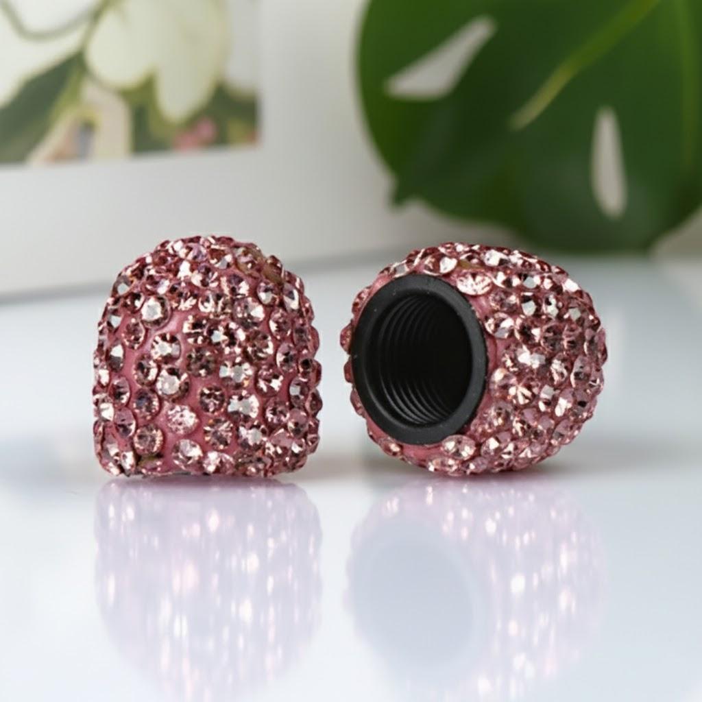 2Pcs Soft Clay Rhinestone Valve Caps Crystal Diamond Shining Dustproof Car Tire Caps Accessories Exterior Decor Charms
2Pcs Soft Clay Rhinestone Valve Caps Crystal Diamond Shining Dustproof Car Tire Caps Accessories Exterior Decor Charms
