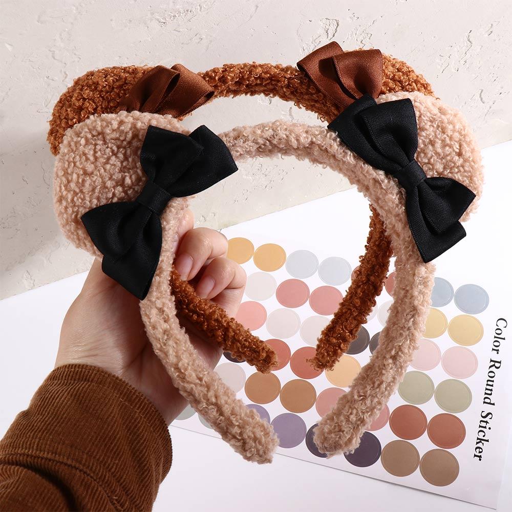 Plush Washing Face Female Women Hair Hoop Bear Ear Hairband Hair Accessories Korean Style Headband хакі
Plush Washing Face Female Women Hair Hoop Bear Ear Hairband Hair Accessories Korean Style Headband хакі
