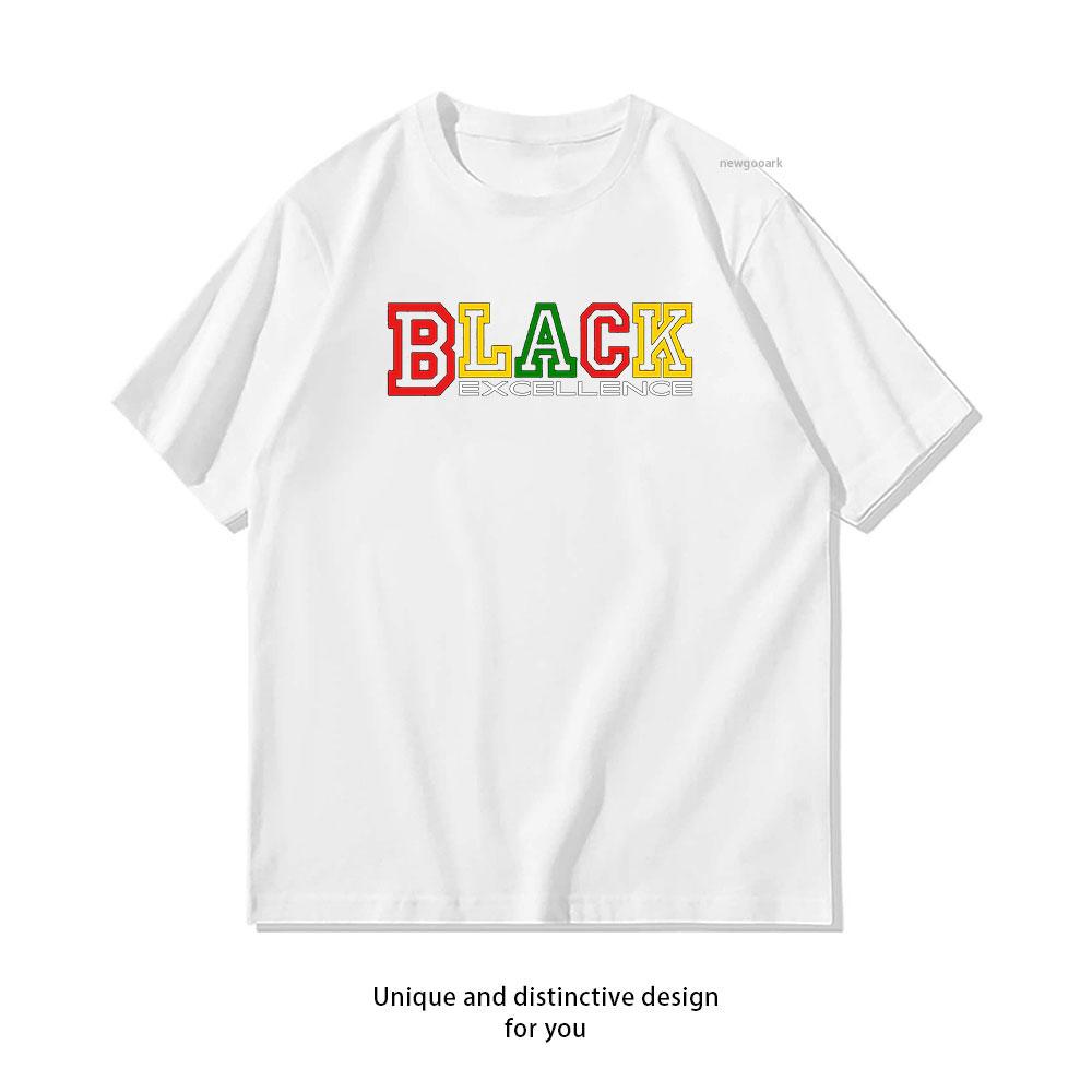 Black Excellence African American Pride tshirt Women Unisex Casual cotton graphic t shirts streetwear camisetas tops tee 4XL
Black Excellence African American Pride tshirt Women Unisex Casual cotton graphic t shirts streetwear camisetas tops tee 4XL