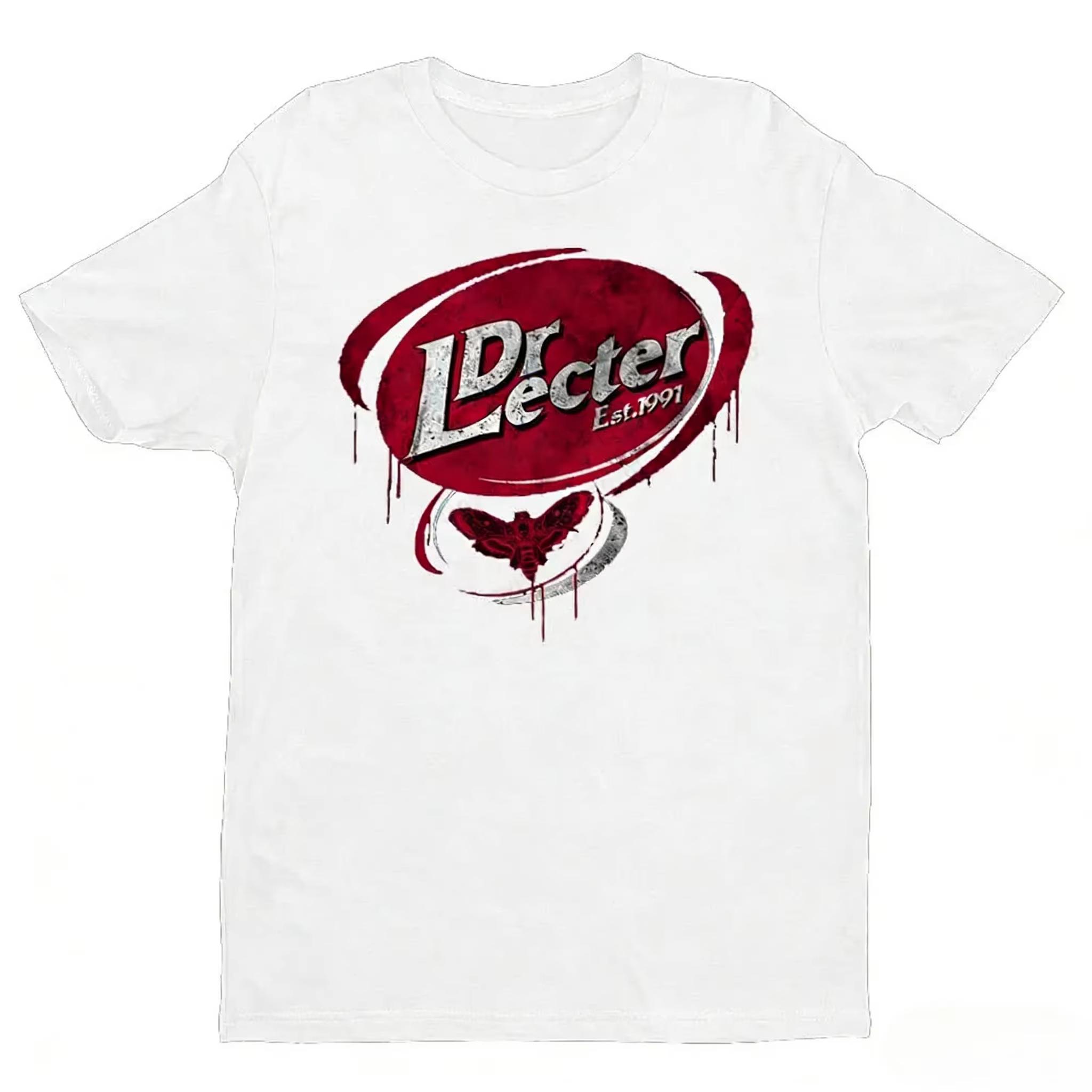 2026 DR LECTER Tshirt Hannibal Series Shirt Pepper Drink Red Logo Dragon Movie Tshirt Unisex Women Summer Casual Short Slevees 4XL
2026 DR LECTER Tshirt Hannibal Series Shirt Pepper Drink Red Logo Dragon Movie Tshirt Unisex Women Summer Casual Short Slevees 4XL