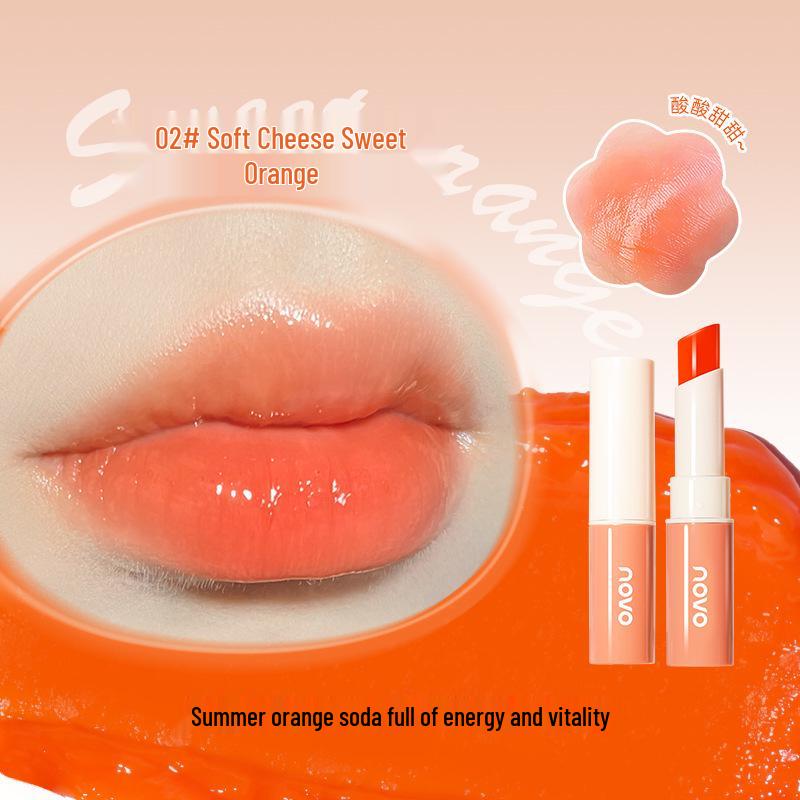 NOVO Botanical Lipstick: Moisturizing, Anti-Cracking, Color-Changing Lip Balm.
NOVO Botanical Lipstick: Moisturizing, Anti-Cracking, Color-Changing Lip Balm.