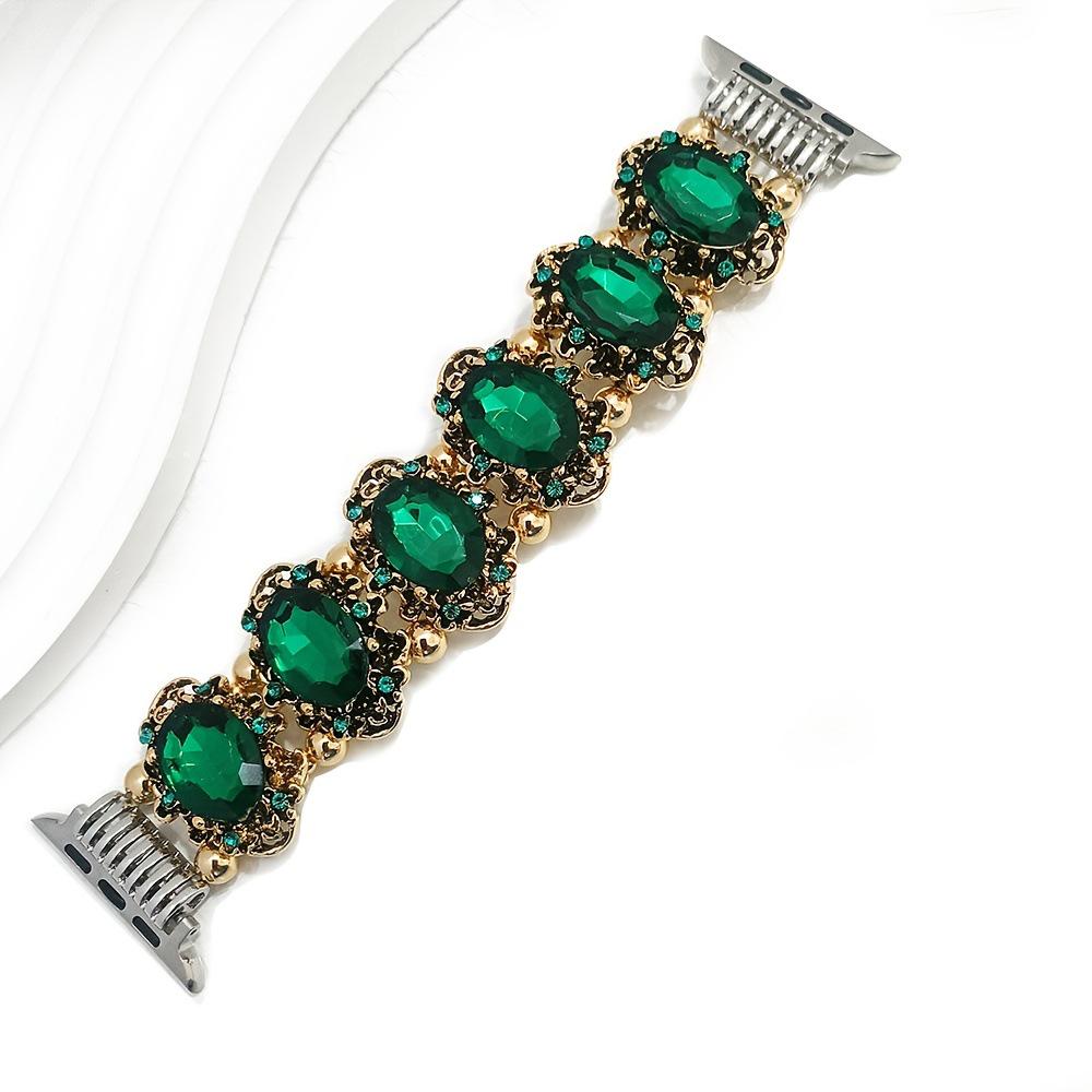 Universal Fashion Bracelet for Smartwatches: Compatible with Apple 38-49mm and Samsung/Huawei 20mm Interfaces 20mm зелений
Universal Fashion Bracelet for Smartwatches: Compatible with Apple 38-49mm and Samsung/Huawei 20mm Interfaces 20mm зелений