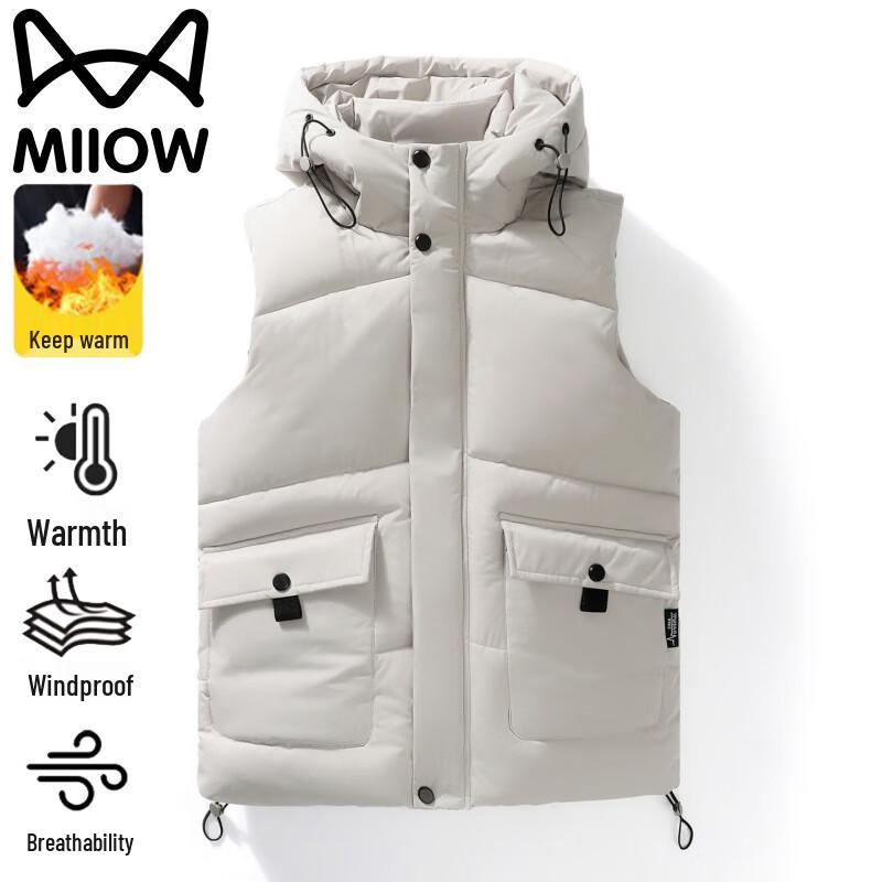 Men s M-Ren Hooded Sleeveless Vest L
Men s M-Ren Hooded Sleeveless Vest L