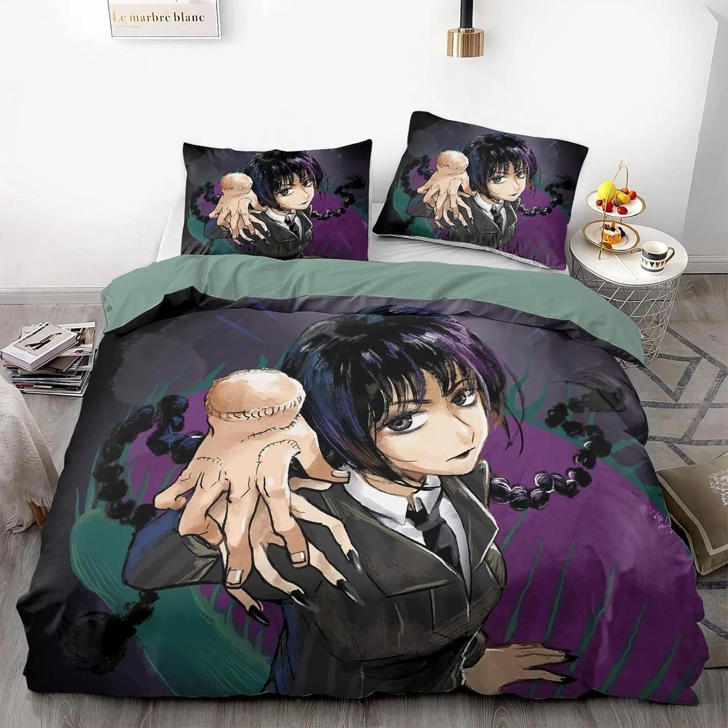 Wednesday Cartoon Boy Bed Linen Set,Wednesday Bedding Set for Teenagers Adults Boys Duvet Cover Set Pillowcase Holiday Gift EU single(135x200cm)
Wednesday Cartoon Boy Bed Linen Set,Wednesday Bedding Set for Teenagers Adults Boys Duvet Cover Set Pillowcase Holiday Gift EU single(135x200cm)