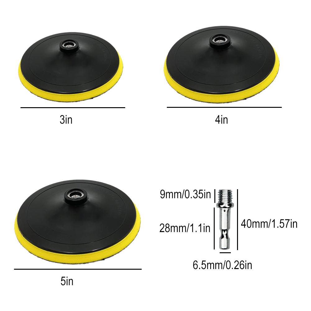M10 Car Polishing Waxing Pad Detailing Sandpaper Abrasive Polisher Drill Adapter Angle Grinder Grinding Wheel Car Repair Tool
M10 Car Polishing Waxing Pad Detailing Sandpaper Abrasive Polisher Drill Adapter Angle Grinder Grinding Wheel Car Repair Tool