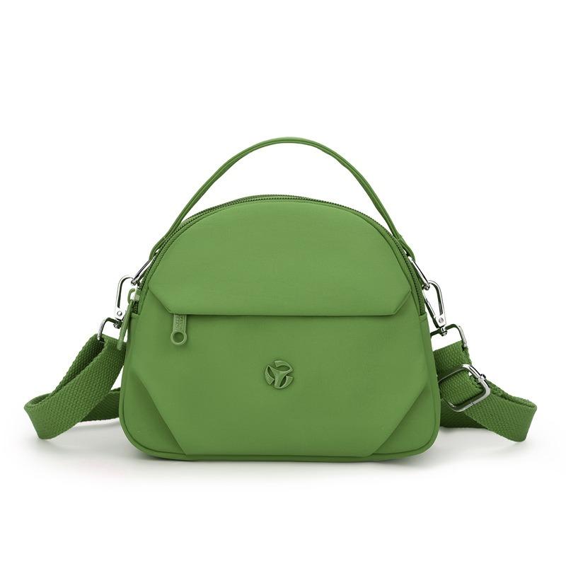 Spring and summer new fashion macaron shell bag simple and lightweight nylon cloth bag women s crossbody bag зелений
Spring and summer new fashion macaron shell bag simple and lightweight nylon cloth bag women s crossbody bag зелений