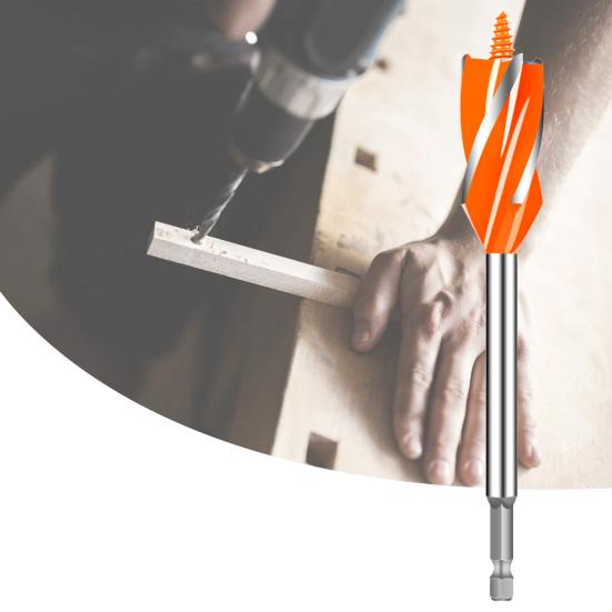 10-25mm Widely Used Twist Drill Bit Different Specifications Wear-resistant Power Tool Accessories Deep Hole Four-slot Drill Bit for Woodworking
10-25mm Widely Used Twist Drill Bit Different Specifications Wear-resistant Power Tool Accessories Deep Hole Four-slot Drill Bit for Woodworking