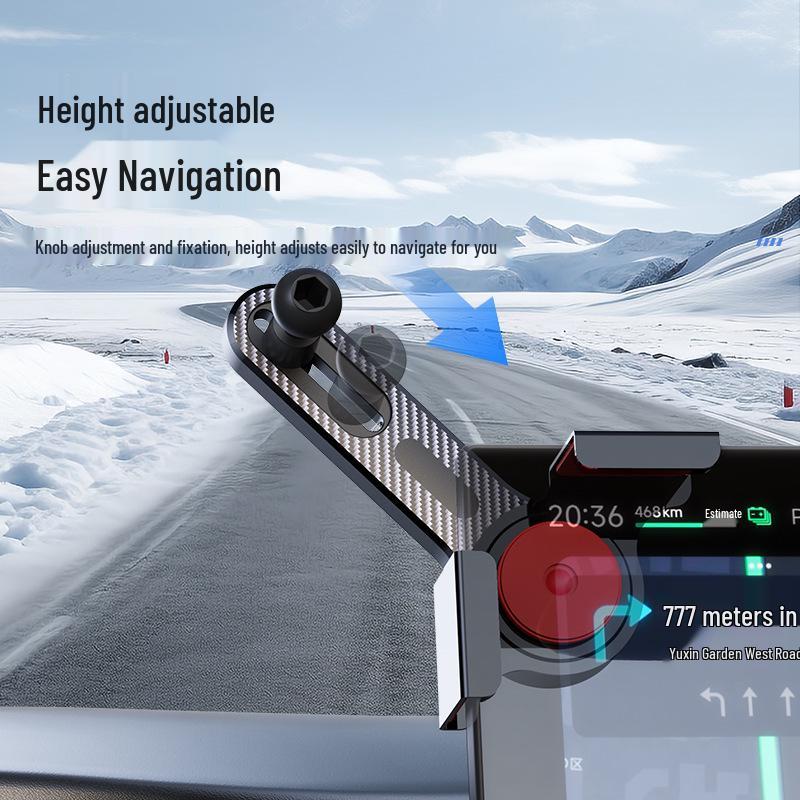360° Adjustable Phone Holder for Central Control Car Screens: One-Handed Operation
360° Adjustable Phone Holder for Central Control Car Screens: One-Handed Operation