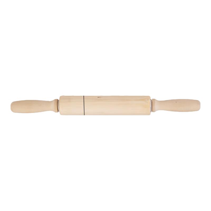 Solid Wood Roller Rolling Pin 43cm x 6cm
Solid Wood Roller Rolling Pin 43cm x 6cm