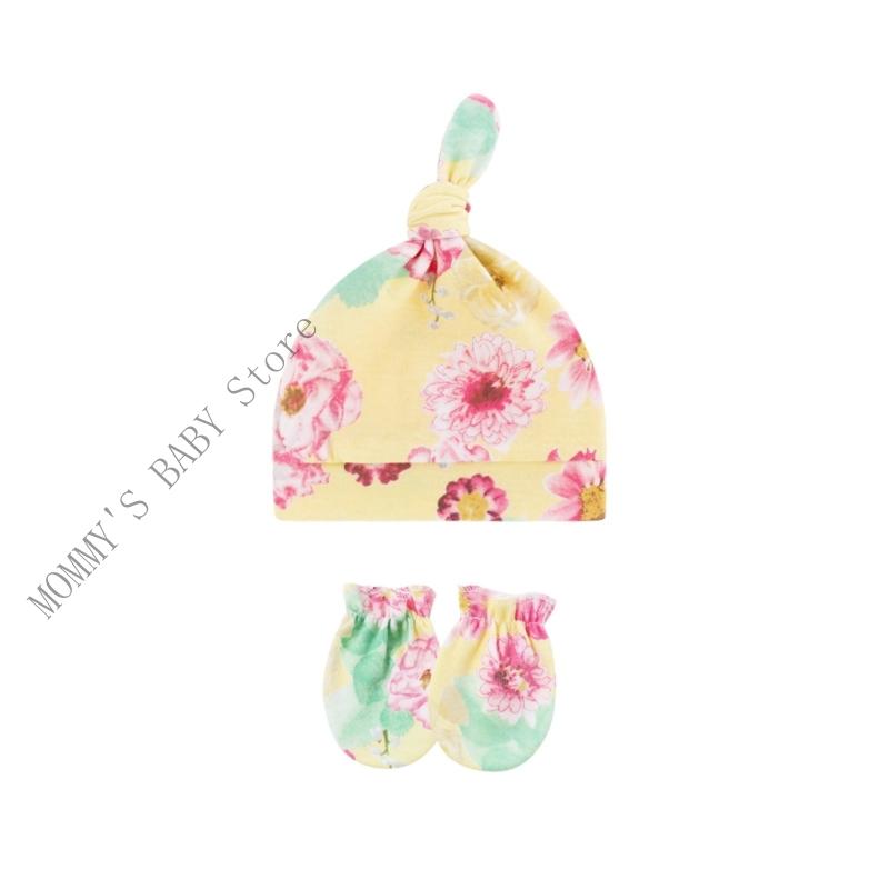 H3CD 1 Set Soft Cotton Newborns Baby Hat with Scratch Resist Mittens for Daily Warmth жовтий
H3CD 1 Set Soft Cotton Newborns Baby Hat with Scratch Resist Mittens for Daily Warmth жовтий