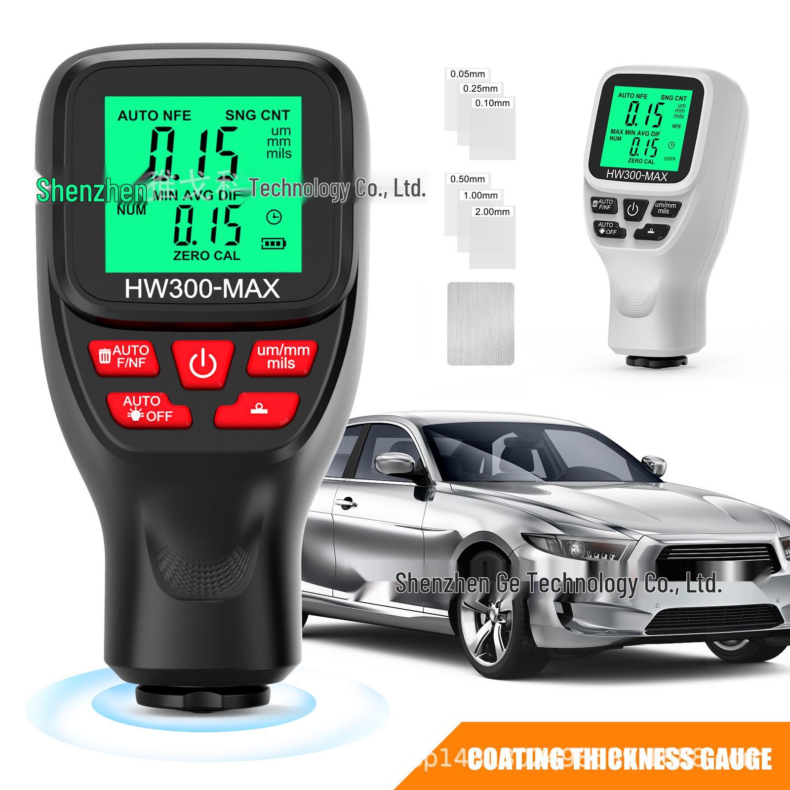 HW300-MAX Anti-Slip Coating Thickness Gauge for Industrial and Automotive Paint Measurement білий
HW300-MAX Anti-Slip Coating Thickness Gauge for Industrial and Automotive Paint Measurement білий