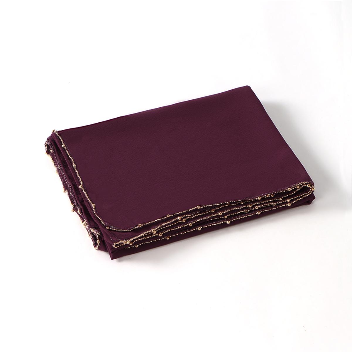 Bead Chain Hijab Scarf for Woman Muslim Hijabs Shawls Solid Long Wraps Islam Turban Female Headwrap
Bead Chain Hijab Scarf for Woman Muslim Hijabs Shawls Solid Long Wraps Islam Turban Female Headwrap