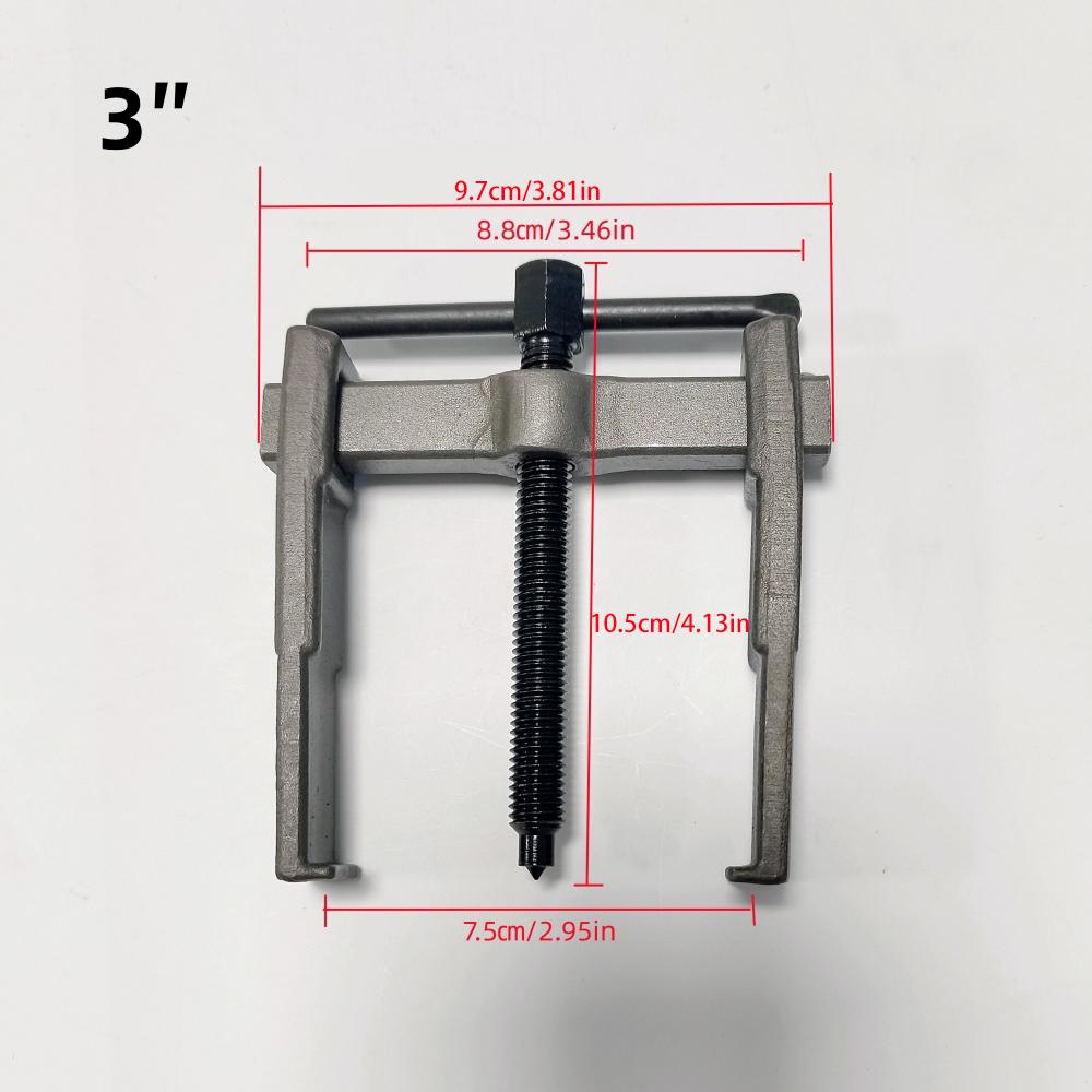 1 Pack 3/4/6/8 Inch 2-Jaw Puller Bearing Removal Tool Convenient Small Plug-In Bearing Puller Special Automotive Repair Tool
1 Pack 3/4/6/8 Inch 2-Jaw Puller Bearing Removal Tool Convenient Small Plug-In Bearing Puller Special Automotive Repair Tool