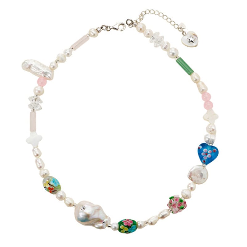 FINDELISE 925 Baroque Cherry Blossom Necklace white
FINDELISE 925 Baroque Cherry Blossom Necklace white