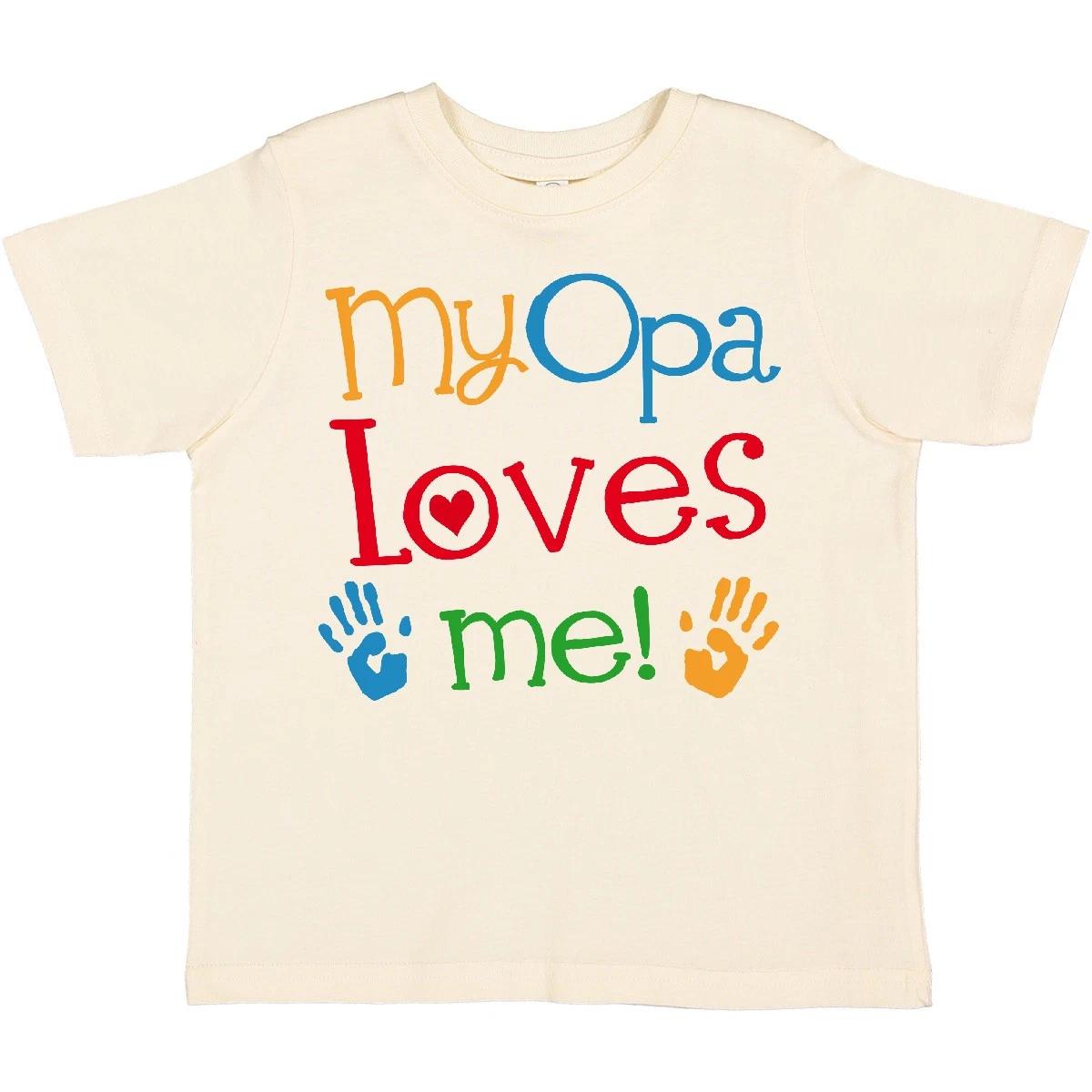 Inktastic My Opa Loves Me Toddler kids boys T-Shirt Grandkids Girls Boys Clothing Outfit 140
Inktastic My Opa Loves Me Toddler kids boys T-Shirt Grandkids Girls Boys Clothing Outfit 140