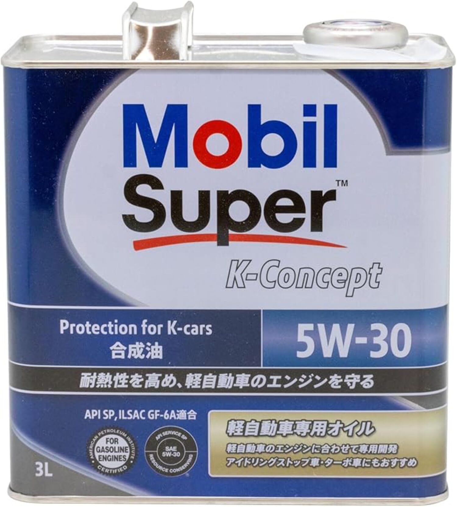 Mobil Super K-Concept 5W-30 SP GF-6A Synthetic Engine Oil, 3L
Mobil Super K-Concept 5W-30 SP GF-6A Synthetic Engine Oil, 3L