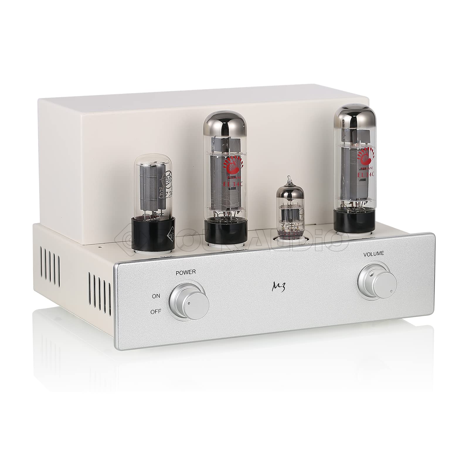 Nobsound Mini EL34 Vacuum Tube Amplifier Single End Class A Power Amplifier 8W x 2 Cannot be shipped by mail Built-in Hi-Fi (Silver)
Nobsound Mini EL34 Vacuum Tube Amplifier Single End Class A Power Amplifier 8W x 2 Cannot be shipped by mail Built-in Hi-Fi (Silver)