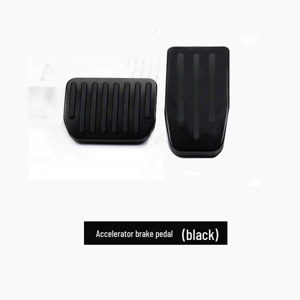 Комплект противоскользящих накладок из алюминиевого сплава для педалей акселератора и тормоза Tesla Model 3/3+/Y.
Комплект противоскользящих накладок из алюминиевого сплава для педалей акселератора и тормоза Tesla Model 3/3+/Y.