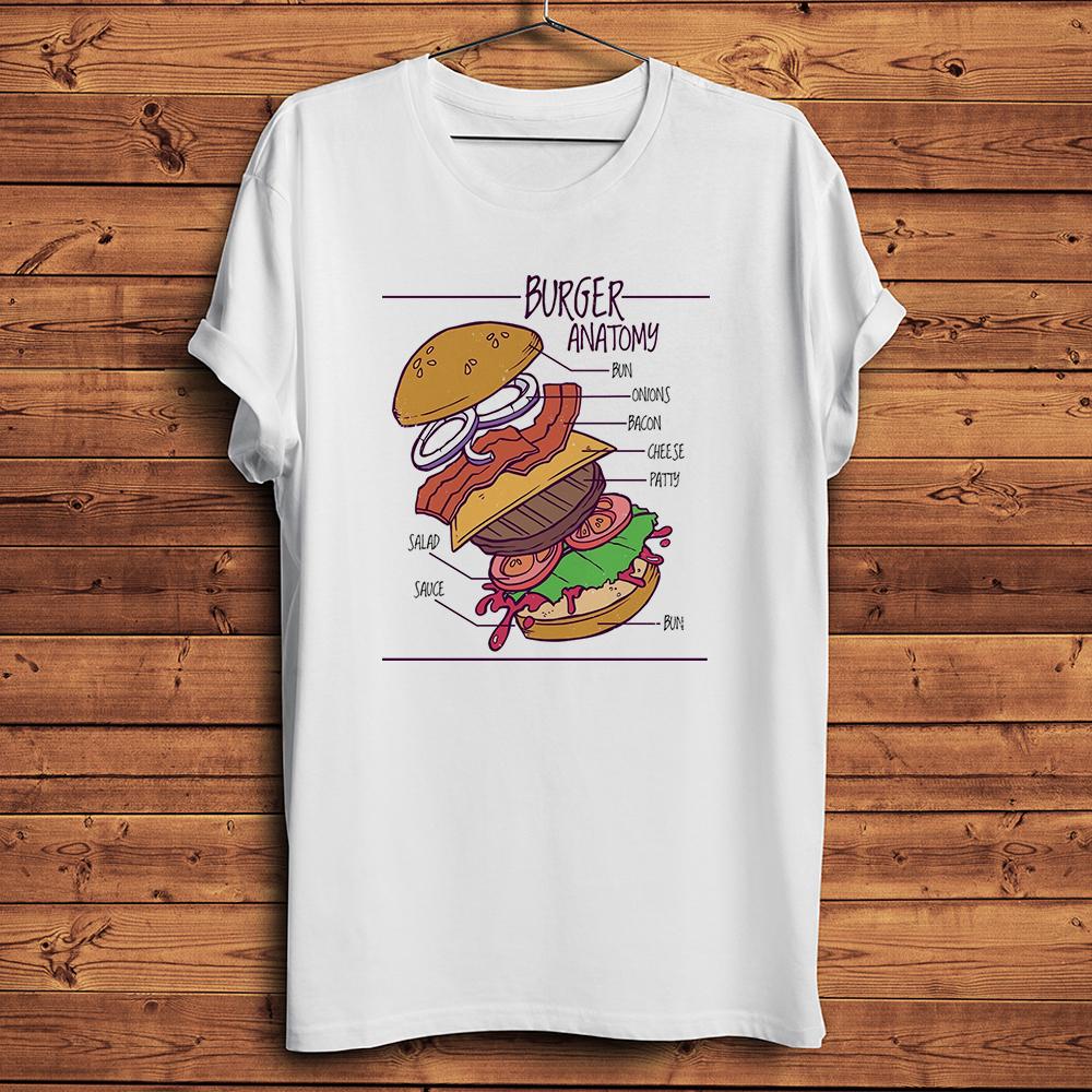 Burger Anatomy Hamburg Funny T shirt Unisex Casual Short Sleeve TShirt Unisex Novelty Streetwear Tee breathable print S
Burger Anatomy Hamburg Funny T shirt Unisex Casual Short Sleeve TShirt Unisex Novelty Streetwear Tee breathable print S