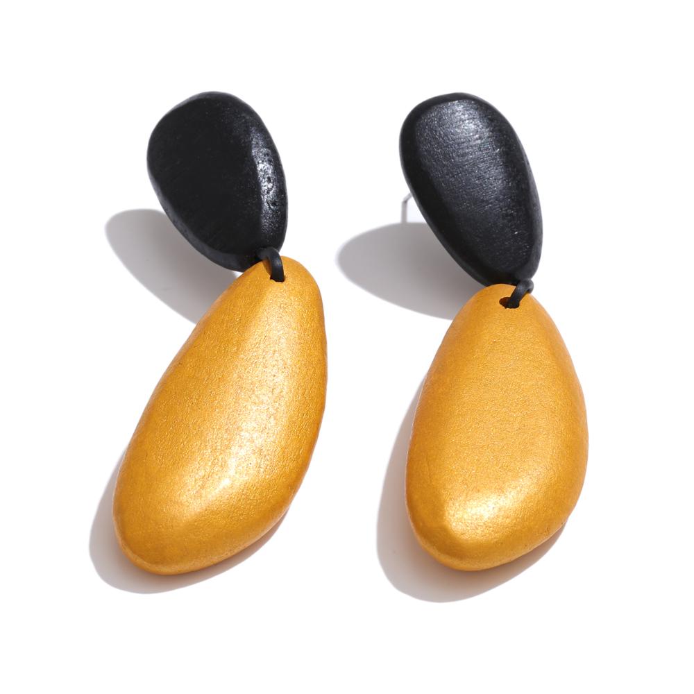 Yhpup New Black Yellow Wood Fashion Geometric Drop Dangle Earrings 2025 Autumn Winter Unique Exclusive Popular Jewelry Recommend
Yhpup New Black Yellow Wood Fashion Geometric Drop Dangle Earrings 2025 Autumn Winter Unique Exclusive Popular Jewelry Recommend