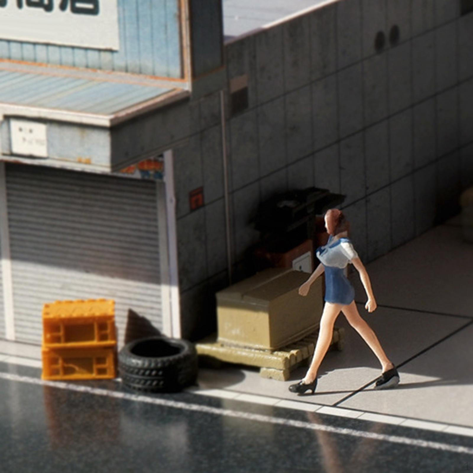 1:64 Scale Girl Figure Character Model for Miniature Scene Hand Painted Collection with Short Skirt
1:64 Scale Girl Figure Character Model for Miniature Scene Hand Painted Collection with Short Skirt