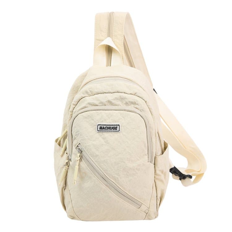 Nylon Multi-compartment Chest Bag Crossbody Backpack
Nylon Multi-compartment Chest Bag Crossbody Backpack