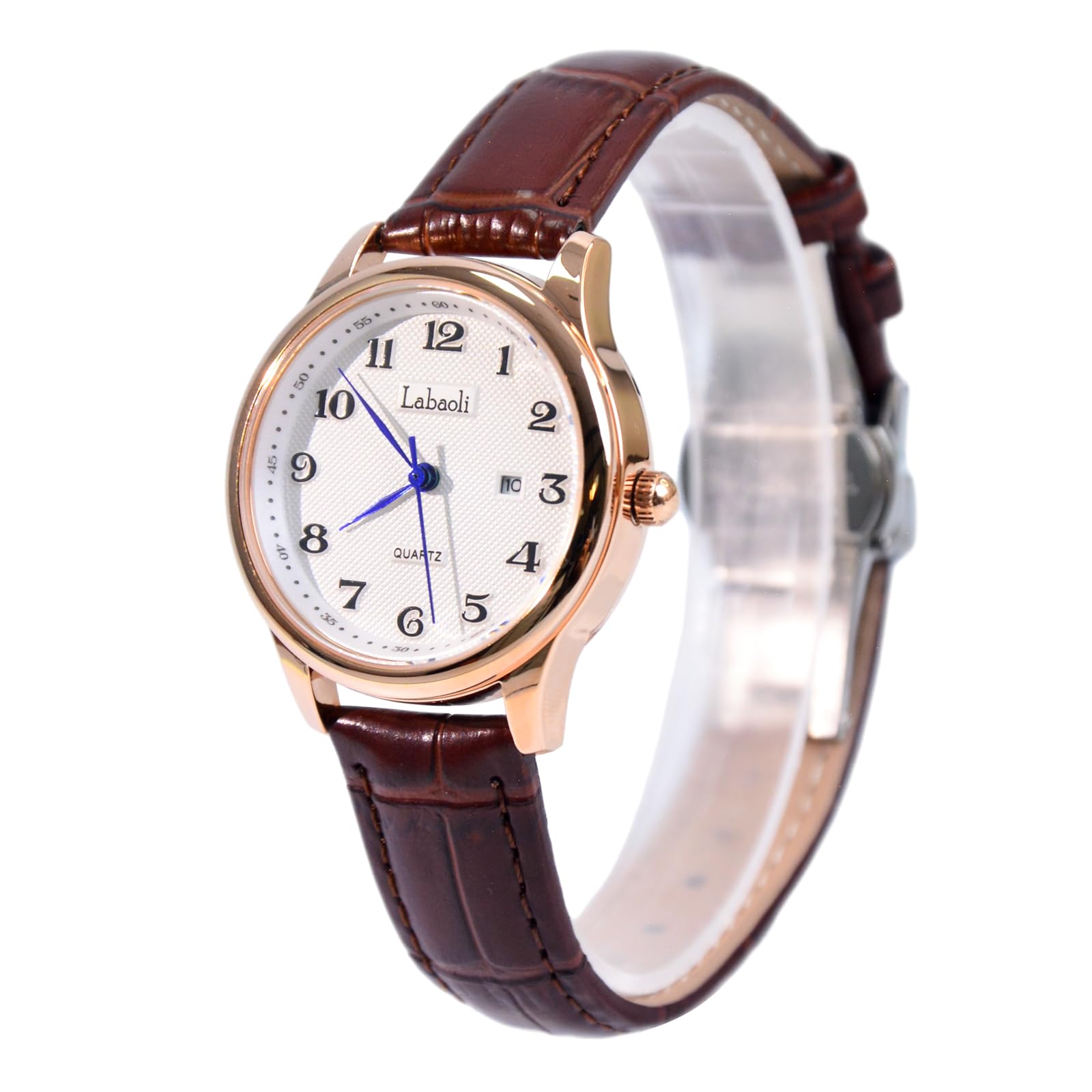 Women s Gold Waterproof Popular Thin Sparkling Cute Japanese Quartz Lightweight Tungsten Present (Brown Band + White Dial)
Women s Gold Waterproof Popular Thin Sparkling Cute Japanese Quartz Lightweight Tungsten Present (Brown Band + White Dial)