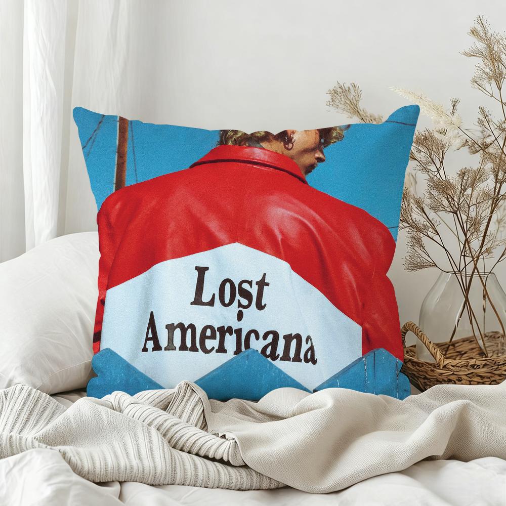 Singer MMachineGun KKelly MGK Lost Americana Pillow Case Bedroom Sofa Living Room Backrest Decoration Square Cushion Nap Time 30x30 cm
Singer MMachineGun KKelly MGK Lost Americana Pillow Case Bedroom Sofa Living Room Backrest Decoration Square Cushion Nap Time 30x30 cm