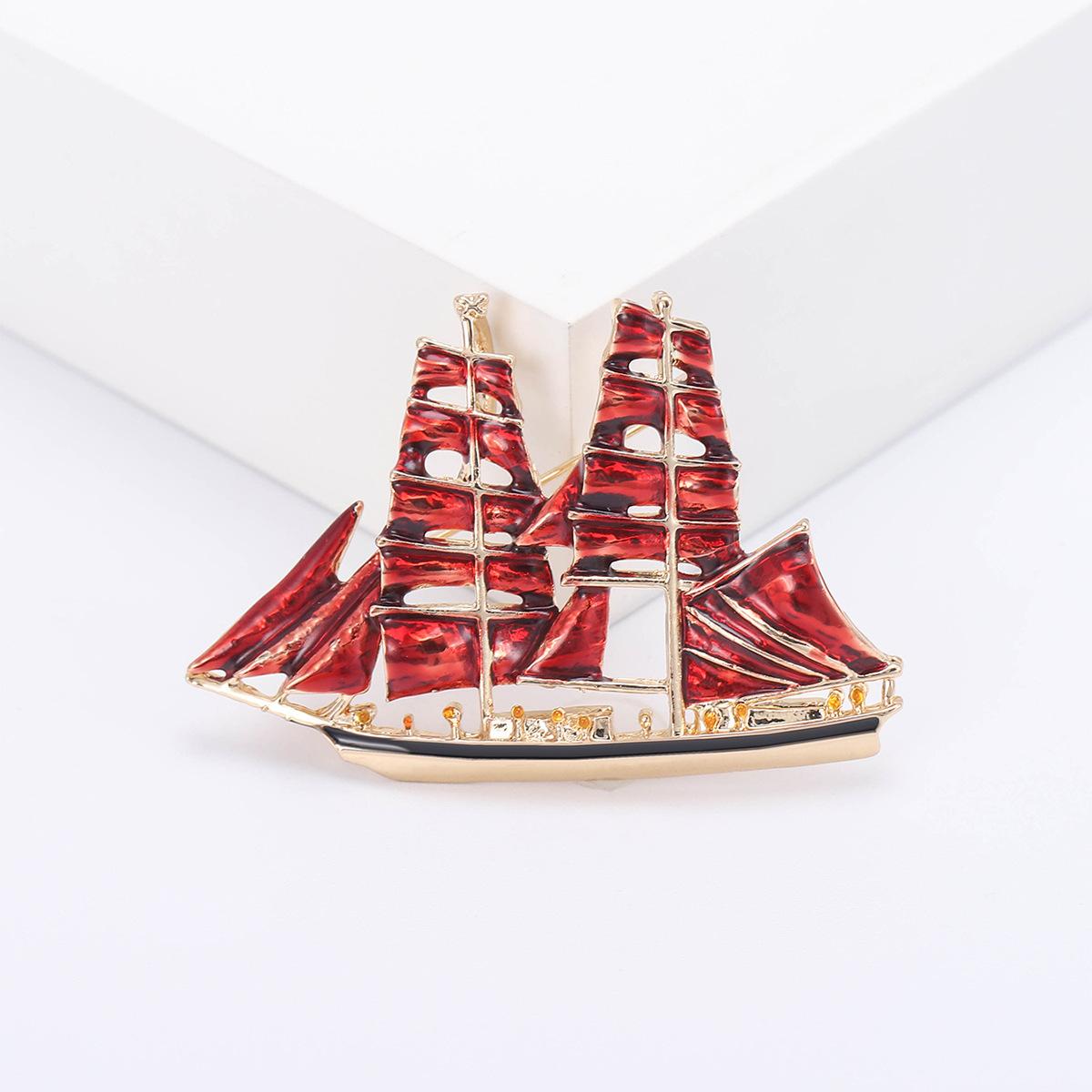 Брошь «Парусная охота» Универсальная простая атмосфера Аксессуары для одежды
Брошь «Парусная охота» Универсальная простая атмосфера Аксессуары для одежды