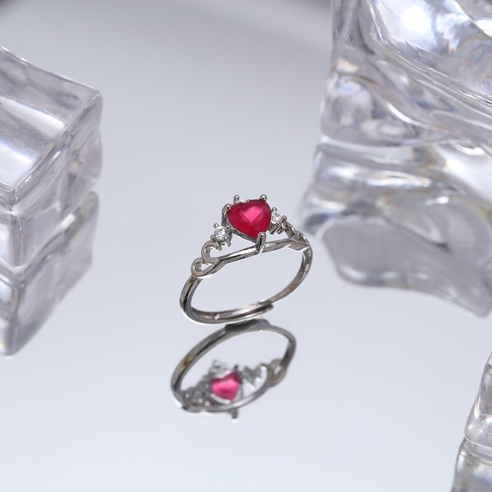 Женское кольцо GemChic, изысканное кольцо в форме сердца, регулируемое, с вставкой из циркония, классическое, модное, на день рождения, на Рождество, в подарок -
Женское кольцо GemChic, изысканное кольцо в форме сердца, регулируемое, с вставкой из циркония, классическое, модное, на день рождения, на Рождество, в подарок -