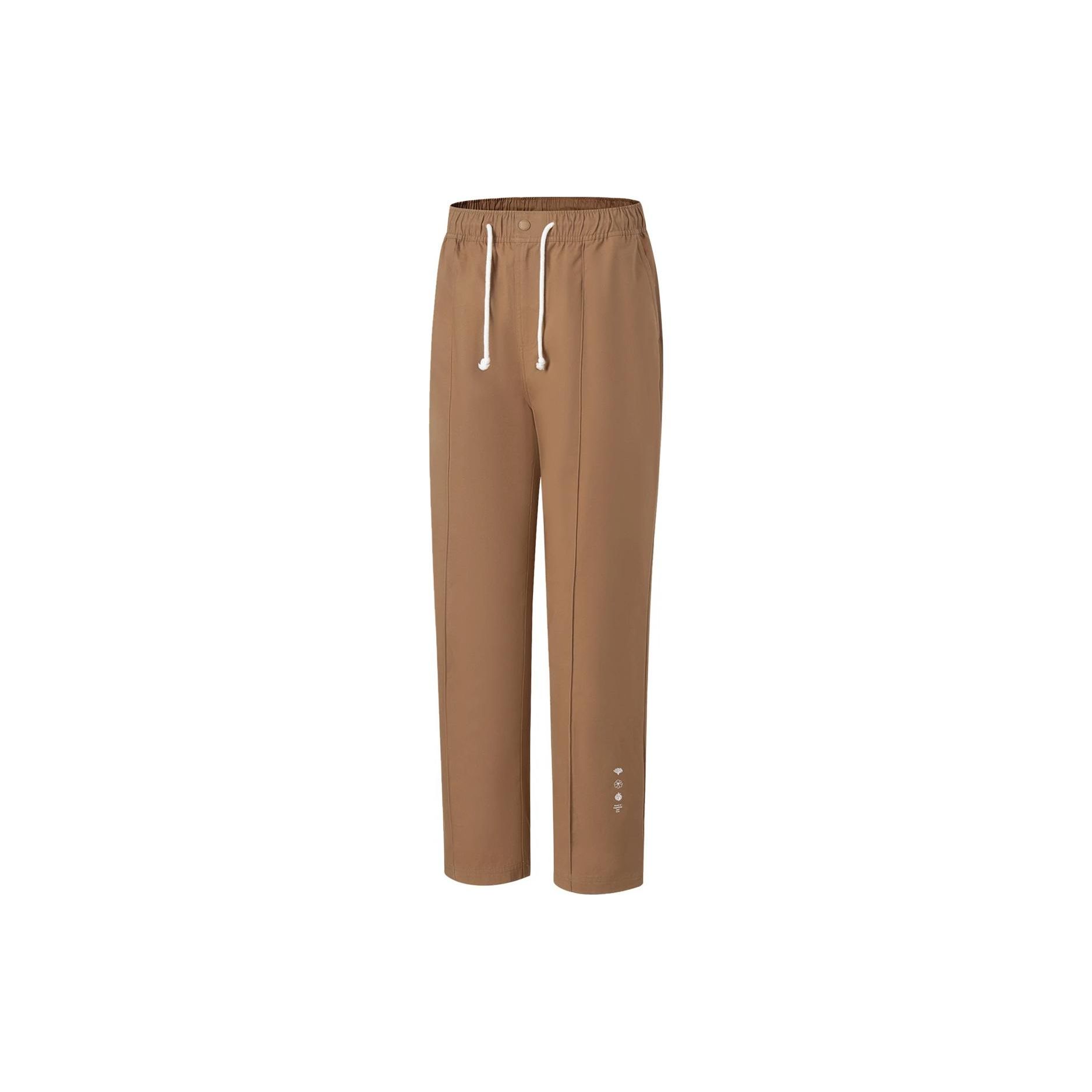 Li Ning Solid Color Mid Waist Drawstring Straight Leg Casual Pants Unisex pants Smoke-Brown AKXT053-5 S
Li Ning Solid Color Mid Waist Drawstring Straight Leg Casual Pants Unisex pants Smoke-Brown AKXT053-5 S