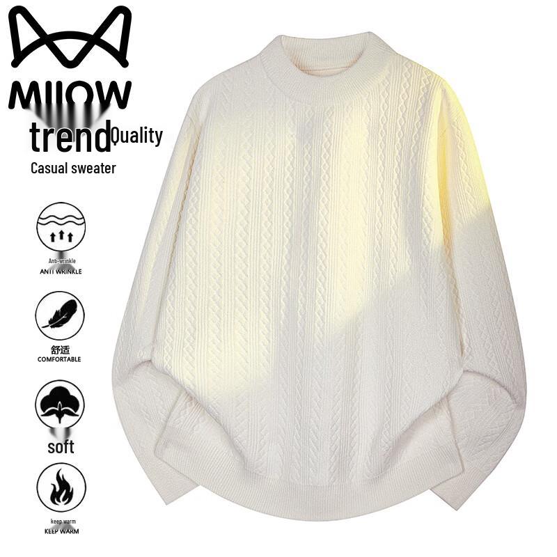 Men s Round Neck Elastic Knitted Sweater 2XL
Men s Round Neck Elastic Knitted Sweater 2XL