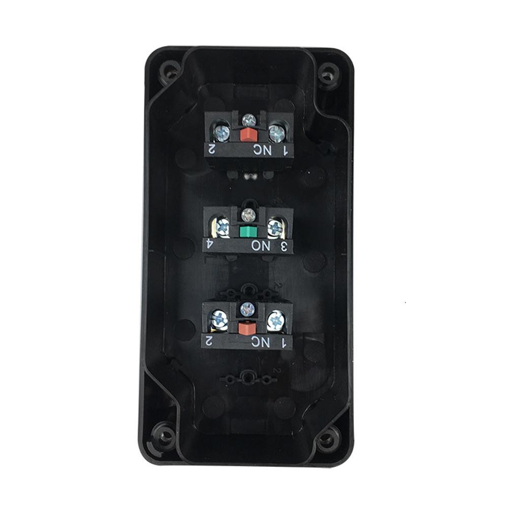 Three-Button Push Button Switch Station 10A Rated for Control Circuits with Red Exigent Stop and Dual NO Actuation China Mainland
Three-Button Push Button Switch Station 10A Rated for Control Circuits with Red Exigent Stop and Dual NO Actuation China Mainland