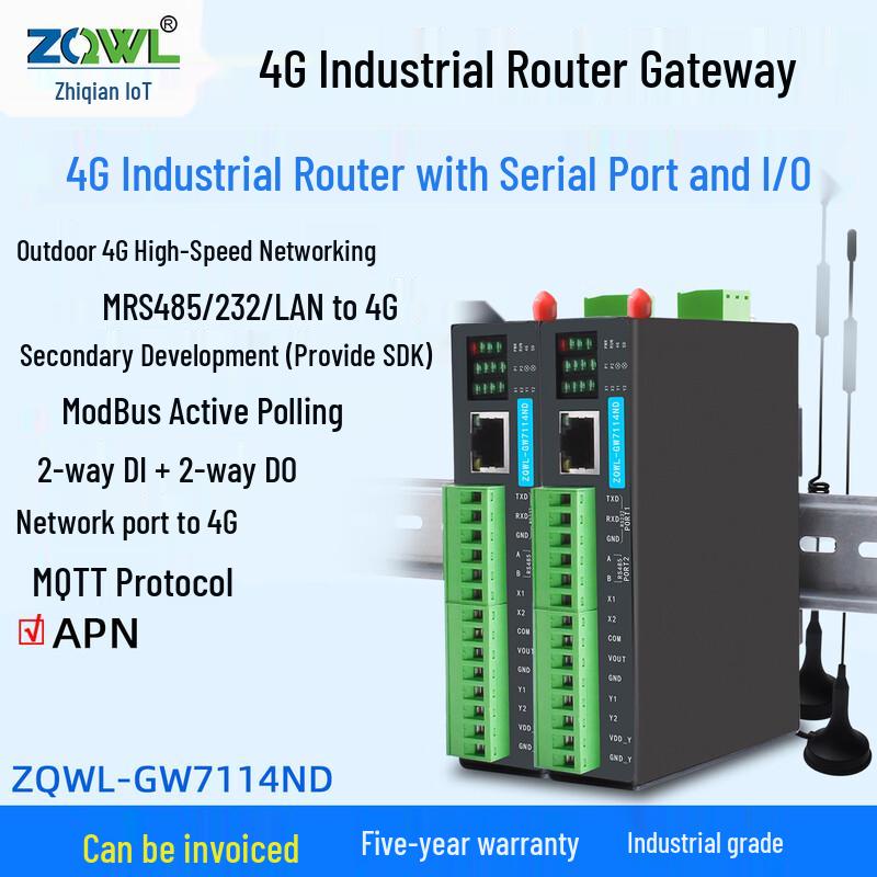 4G Industrial Serial Server & Modbus Gateway
4G Industrial Serial Server & Modbus Gateway