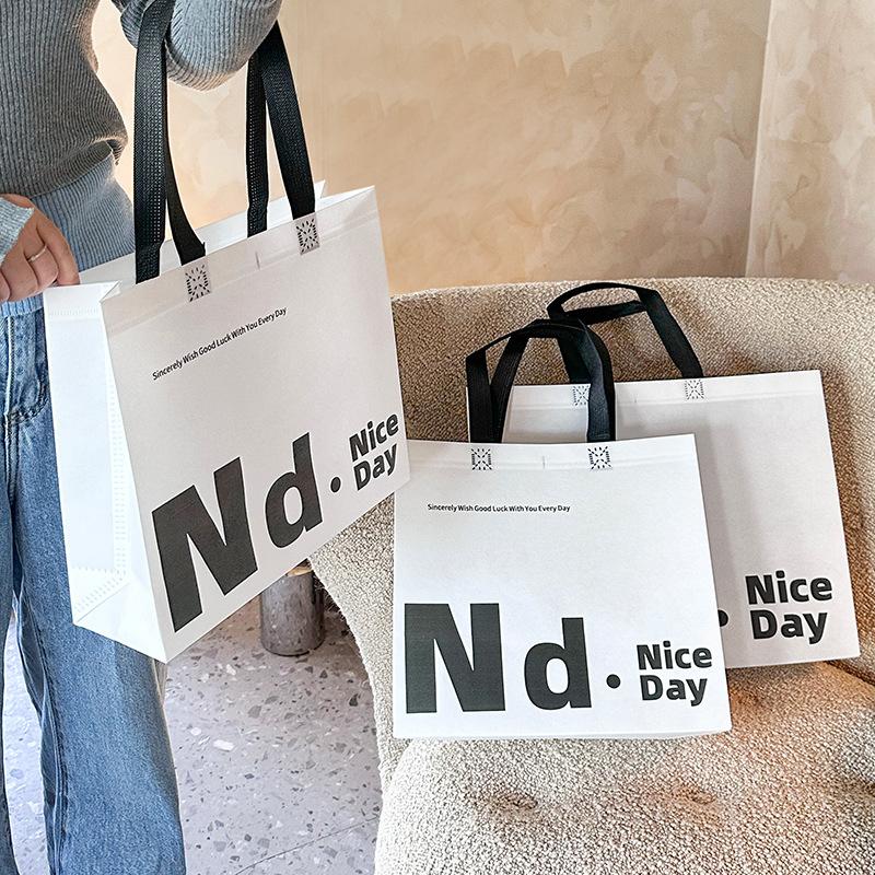 Clothing Store, New Styles, English Laminated Shopping Bags, Women s Handbags, Clothing Packaging Bags, Gift Bags Pack of 10
Clothing Store, New Styles, English Laminated Shopping Bags, Women s Handbags, Clothing Packaging Bags, Gift Bags Pack of 10