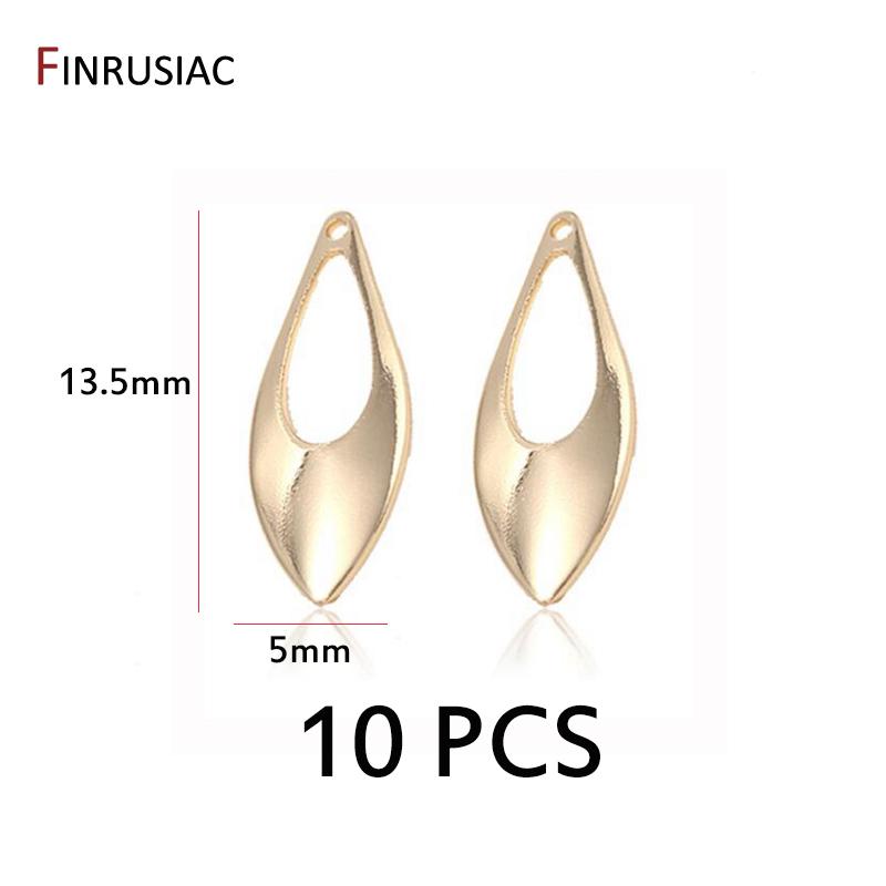 2 Sizes Drop-shaped Gold Plated Smooth-Copper Metal Earring Charms, High Quality Charms For DIY Jewelry Making Findings
2 Sizes Drop-shaped Gold Plated Smooth-Copper Metal Earring Charms, High Quality Charms For DIY Jewelry Making Findings