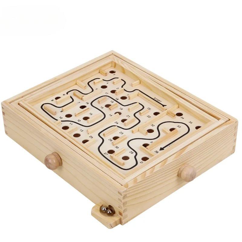 Hot Kids Wooden Toy 3D Puzzle Ball Maze Wood Case Box Fun Brain Hand Challenge Balance Games Educational Toys for Children Adult
Hot Kids Wooden Toy 3D Puzzle Ball Maze Wood Case Box Fun Brain Hand Challenge Balance Games Educational Toys for Children Adult
