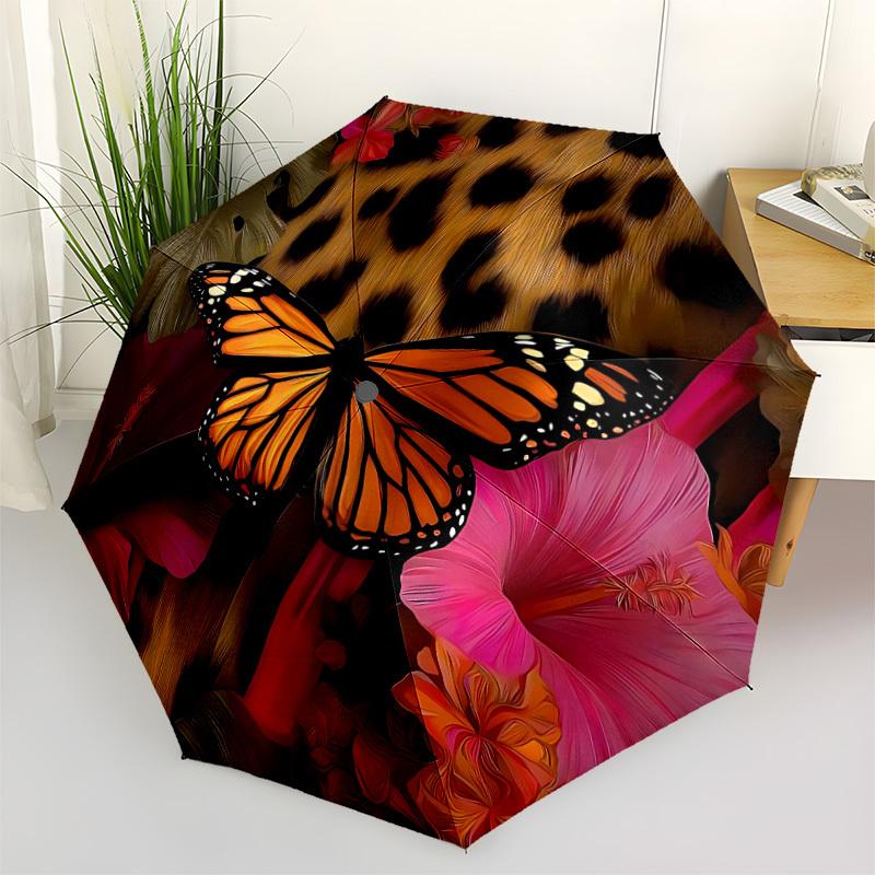 1pc Butterfly Floral Automatic Opening/Closing Umbrella with Operation & Windproof Canopy - Folding Design, Holiday Gift yy260225103
1pc Butterfly Floral Automatic Opening/Closing Umbrella with Operation & Windproof Canopy - Folding Design, Holiday Gift yy260225103