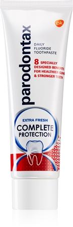 Зубная паста Parodontax Complete Protection Extra Fresh с фтором для здоровья зубов и десен TU прозрачный
Зубная паста Parodontax Complete Protection Extra Fresh с фтором для здоровья зубов и десен TU прозрачный