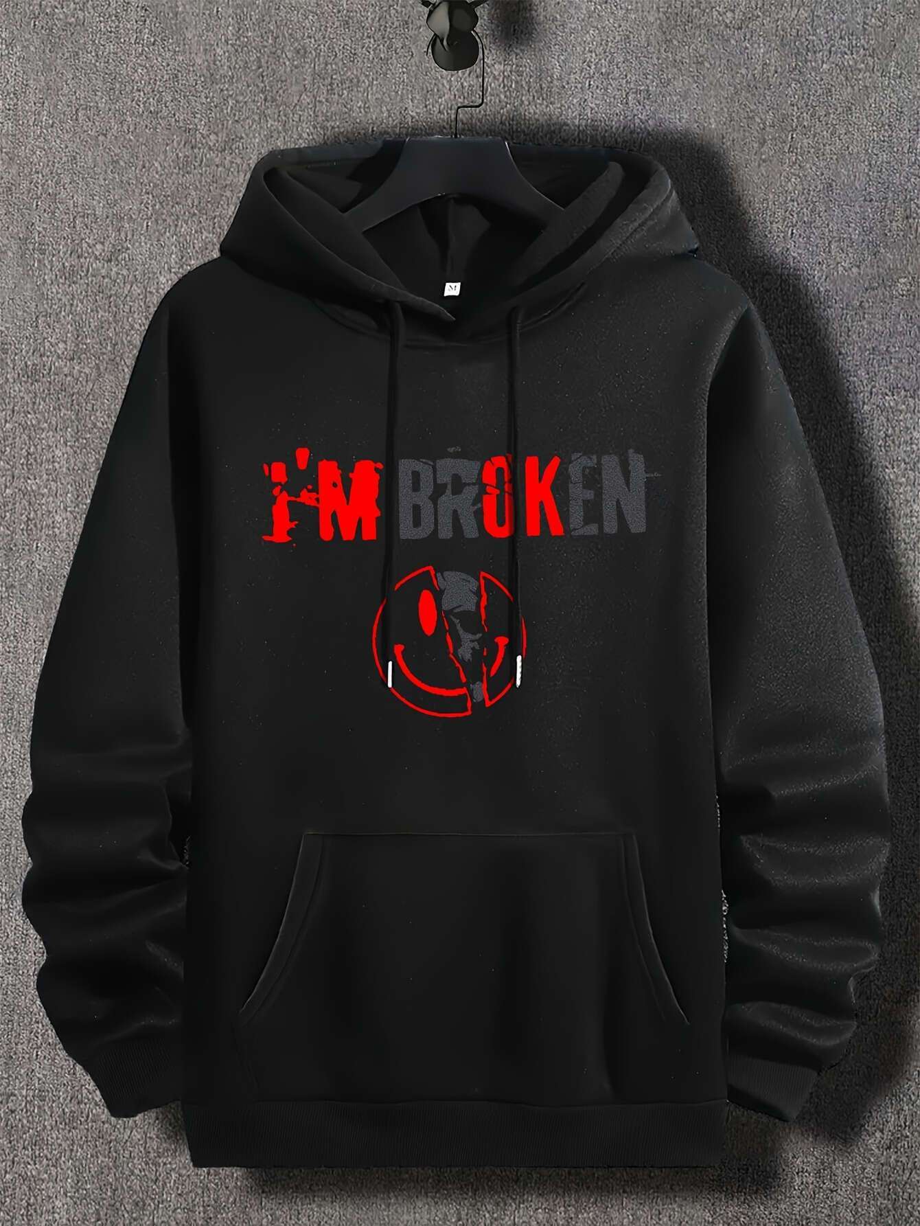 Men s I m Broken Graphic Hoodie with Kangaroo Pocket Black Casual Streetwear for Fall Winter Warm and Comfortable 3XL
Men s I m Broken Graphic Hoodie with Kangaroo Pocket Black Casual Streetwear for Fall Winter Warm and Comfortable 3XL