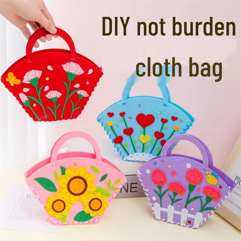 Mother s Day Bouquet Handbag DIY Sewing Kit – Fun Non-woven Fabric Gift for Kids to Make for Mom
Mother s Day Bouquet Handbag DIY Sewing Kit – Fun Non-woven Fabric Gift for Kids to Make for Mom