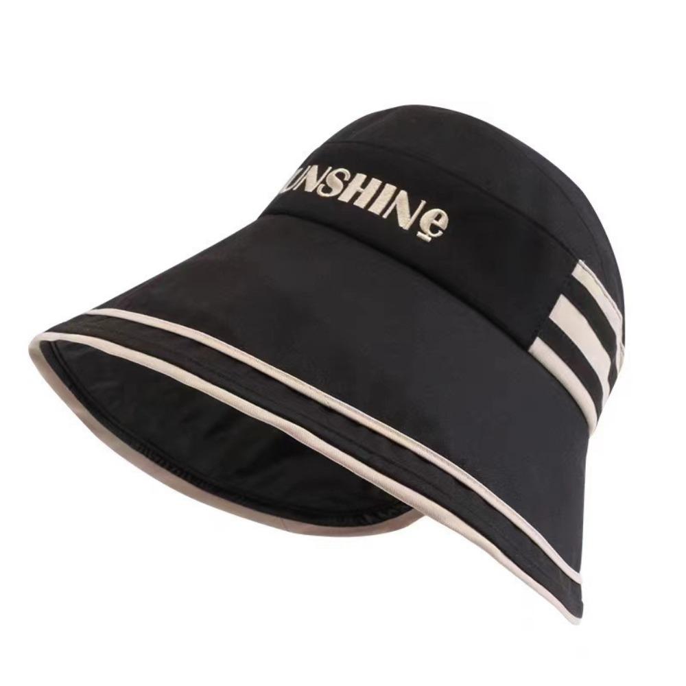 Empty Top Wide Brim Bucket Hat Letter Sunscreen Ponytail Cap Fashion Women Sun Hat Cycling
Empty Top Wide Brim Bucket Hat Letter Sunscreen Ponytail Cap Fashion Women Sun Hat Cycling