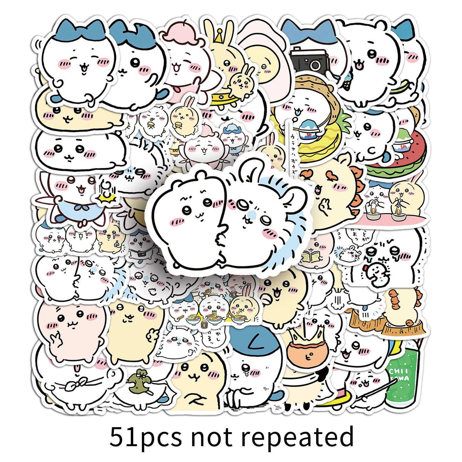 51 Chiikawa Cartoon Stickers: Cute Usagi & Ikawaii Decorations for Water Bottles & Phones
51 Chiikawa Cartoon Stickers: Cute Usagi & Ikawaii Decorations for Water Bottles & Phones