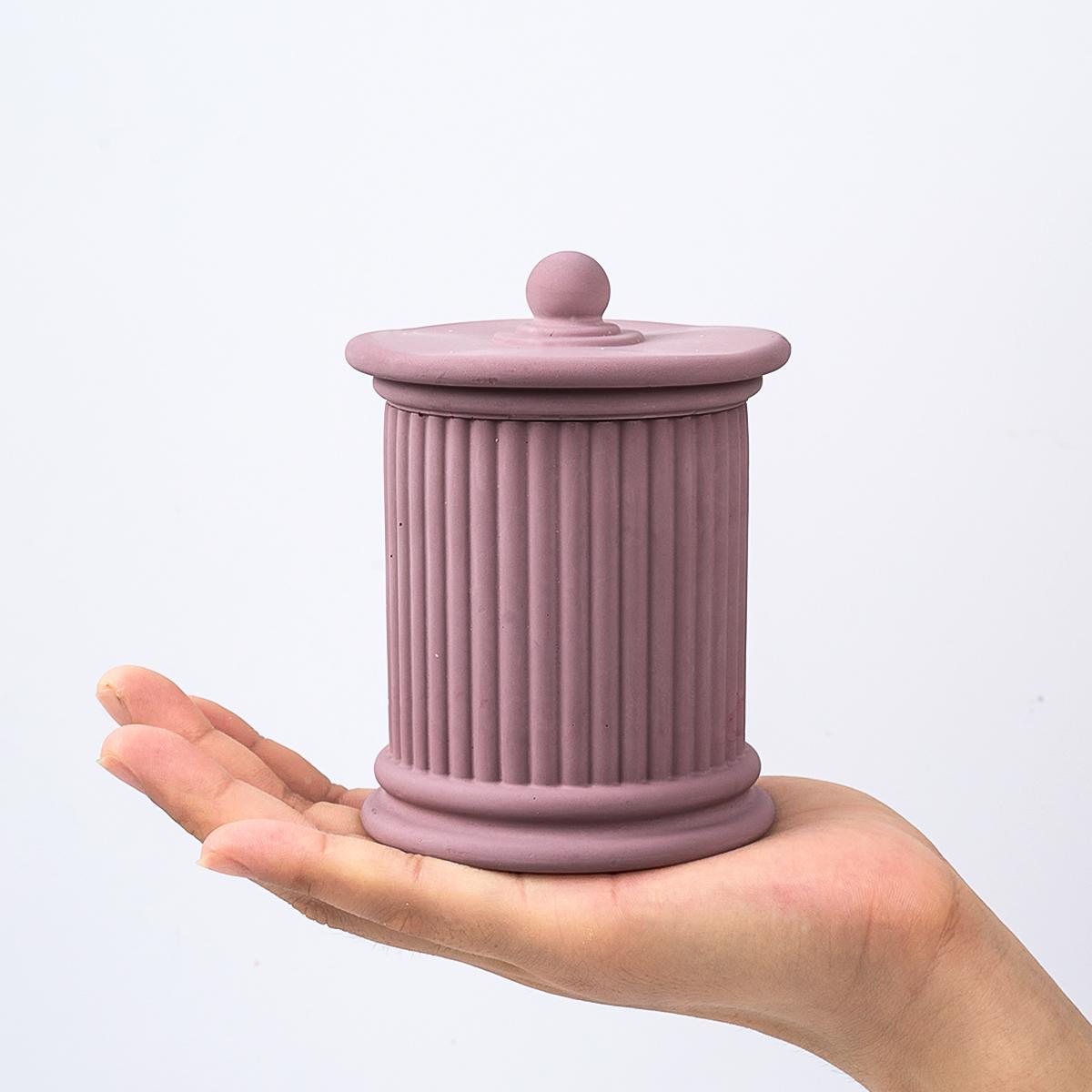 Новая полосатая банка силиконовая форма с крышкой DIY Римская колонна ароматическая свеча чашка цилиндрическая коробка для хранения подарков для рукоделия домашний декор расходные материалы
Новая полосатая банка силиконовая форма с крышкой DIY Римская колонна ароматическая свеча чашка цилиндрическая коробка для хранения подарков для рукоделия домашний декор расходные материалы