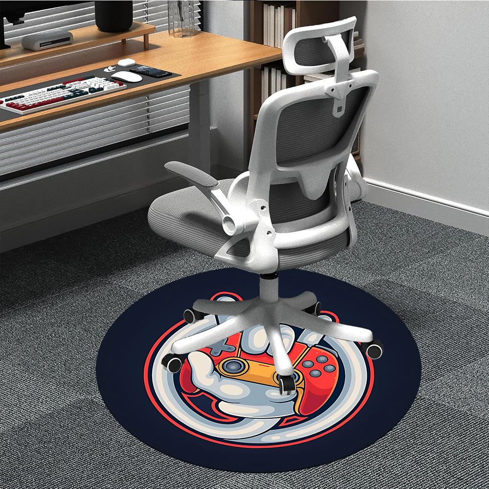 1PC Gamer Controller Office Round Area Rug, Indoor Mat Suitable ForOffice, Under Office Chairs Bedroom Living Room Home Decor, Room Deco, D054 80cm by 80cm
1PC Gamer Controller Office Round Area Rug, Indoor Mat Suitable ForOffice, Under Office Chairs Bedroom Living Room Home Decor, Room Deco, D054 80cm by 80cm