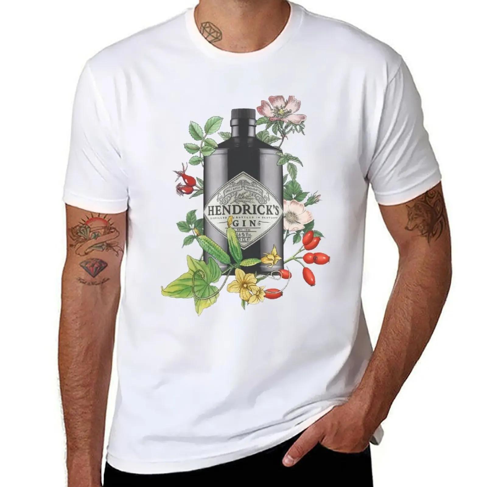Gin Hendricks illustration T-Shirt summer top oversized shirts men 2XL
Gin Hendricks illustration T-Shirt summer top oversized shirts men 2XL