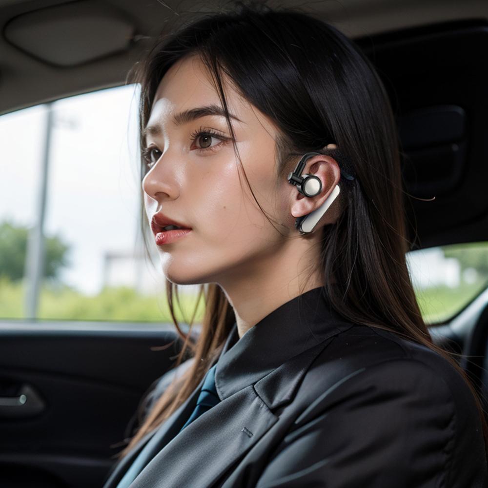VSIDEA V36 Ear-Hook Headset Business Bluetooth-Compatible Single Ear Headphone Support 2 Devices Black
VSIDEA V36 Ear-Hook Headset Business Bluetooth-Compatible Single Ear Headphone Support 2 Devices Black