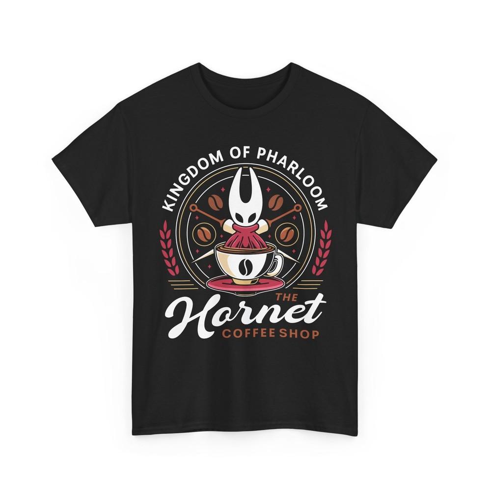 Pharloom Hornet Coffee Crest Unisex T-Shirt. Hollow Knight Silksong Video Game. S
Pharloom Hornet Coffee Crest Unisex T-Shirt. Hollow Knight Silksong Video Game. S